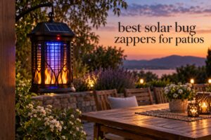 best solar bug zappers for patios