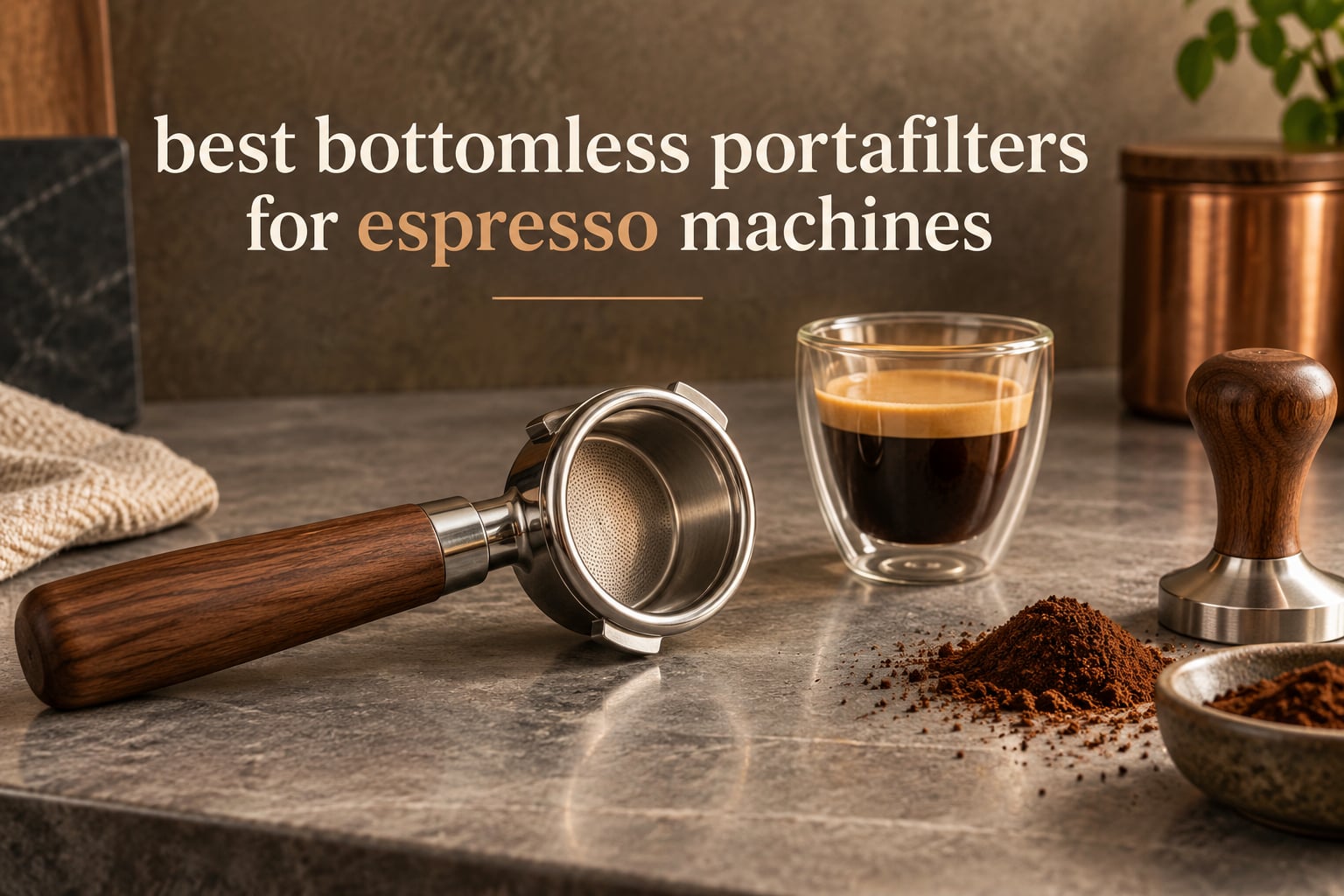 best bottomless portafilters for espresso machines