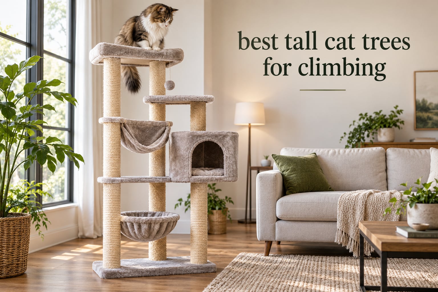 best tall cat trees for climbing