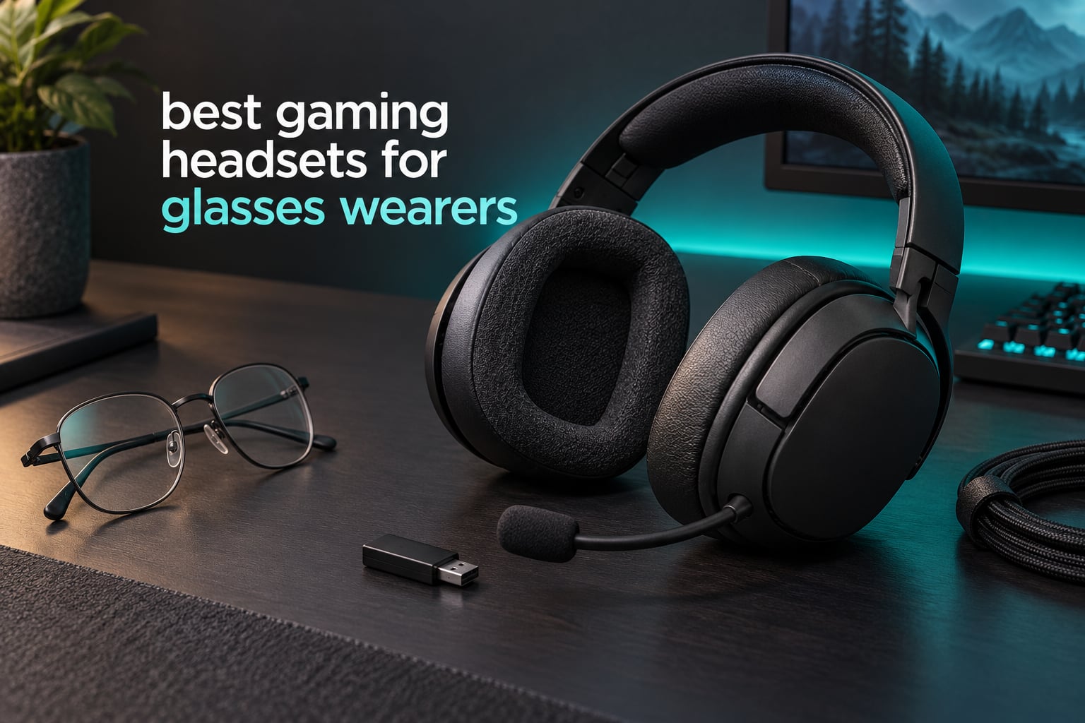best gaming headsets for glasses wearers