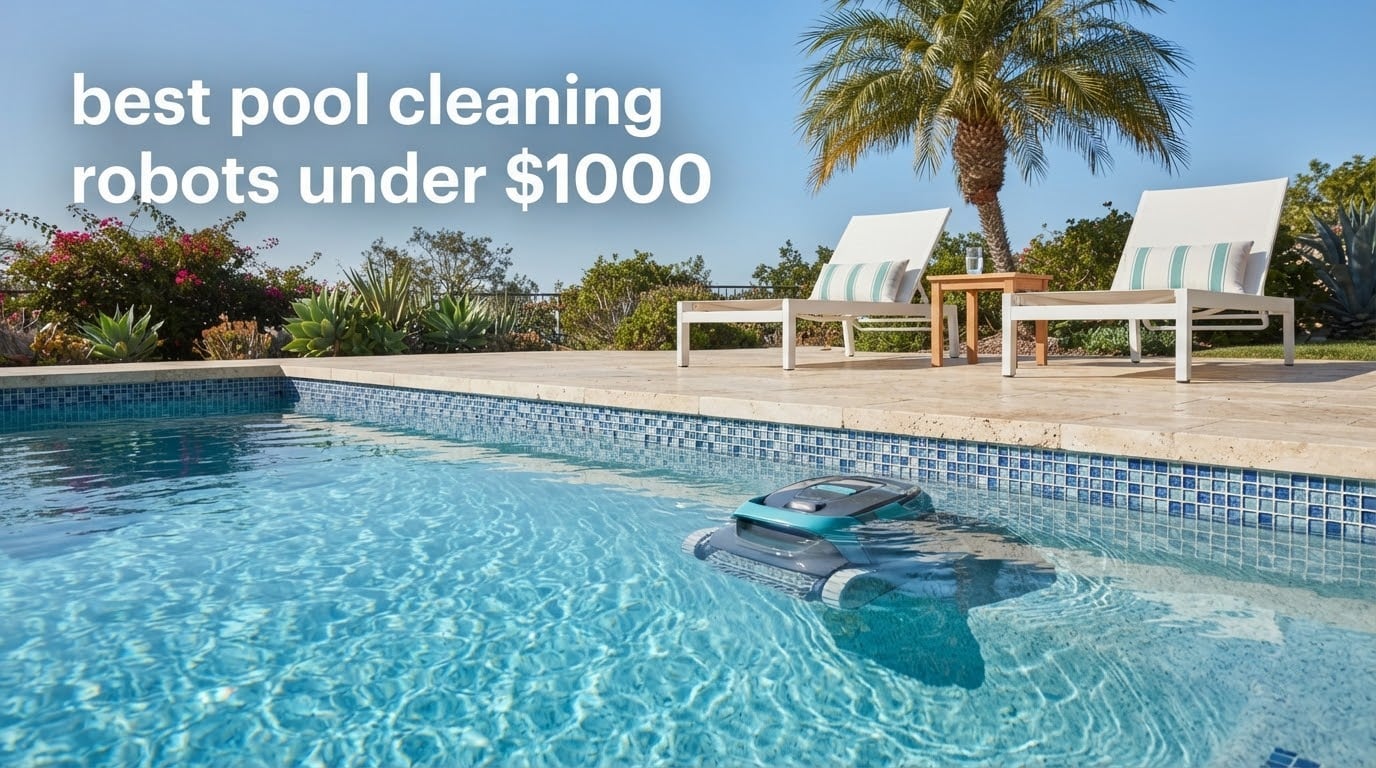 best pool cleaning robots under $1000