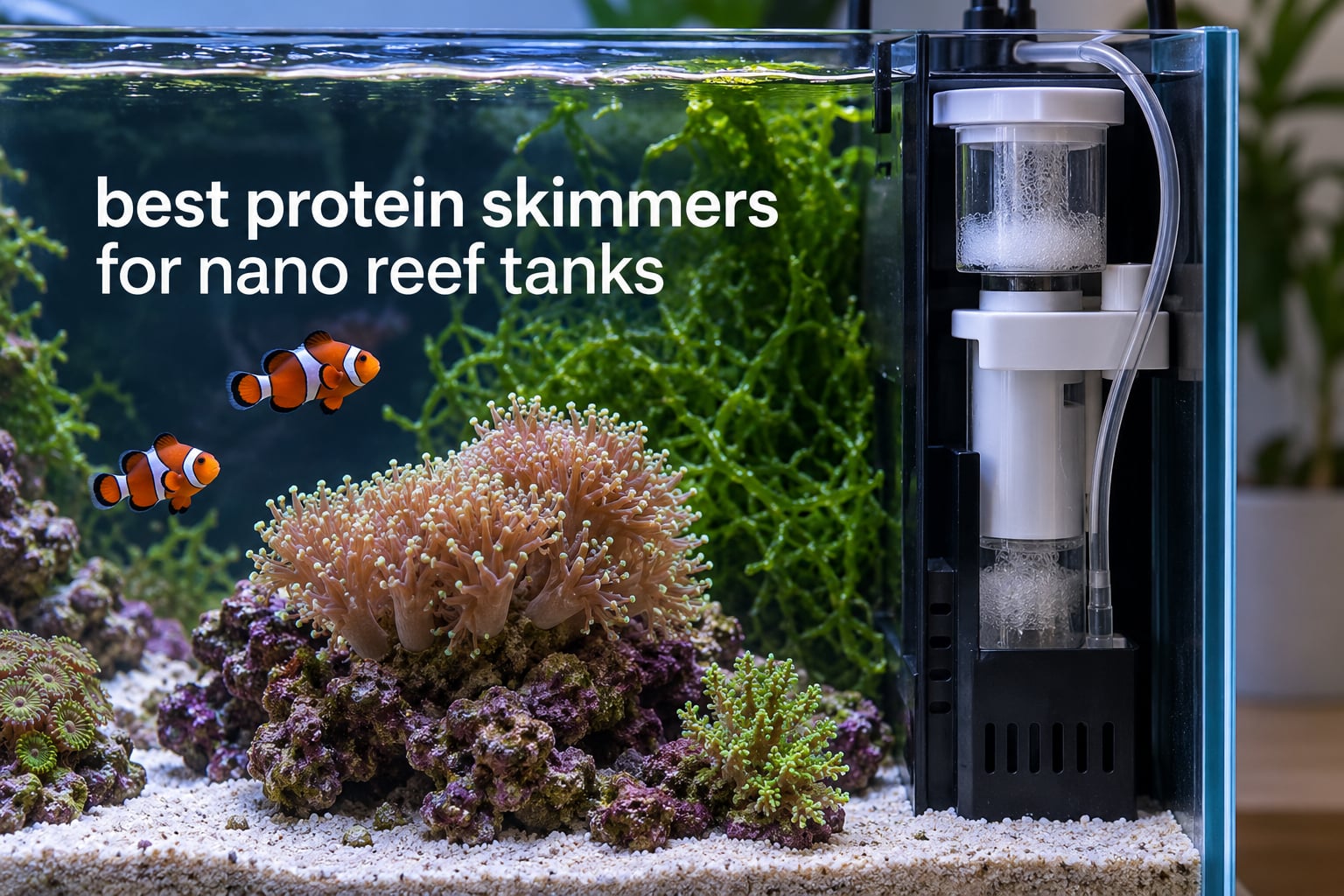 best protein skimmers for nano reef tanks