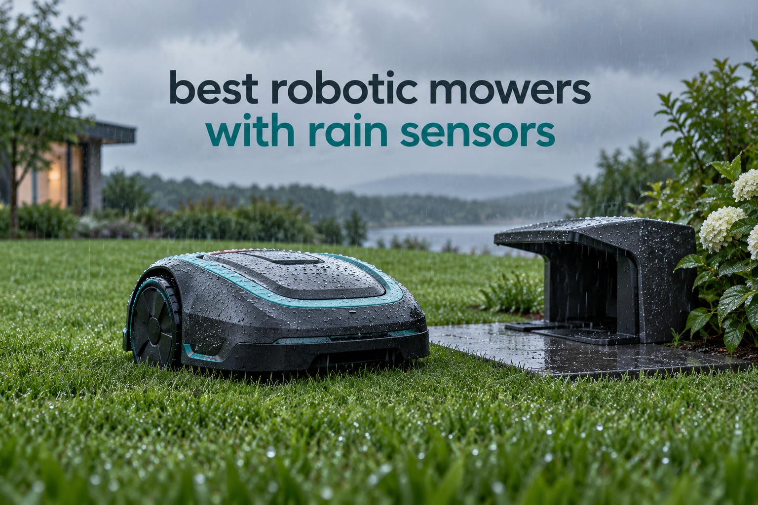 best robotic mowers with rain sensors