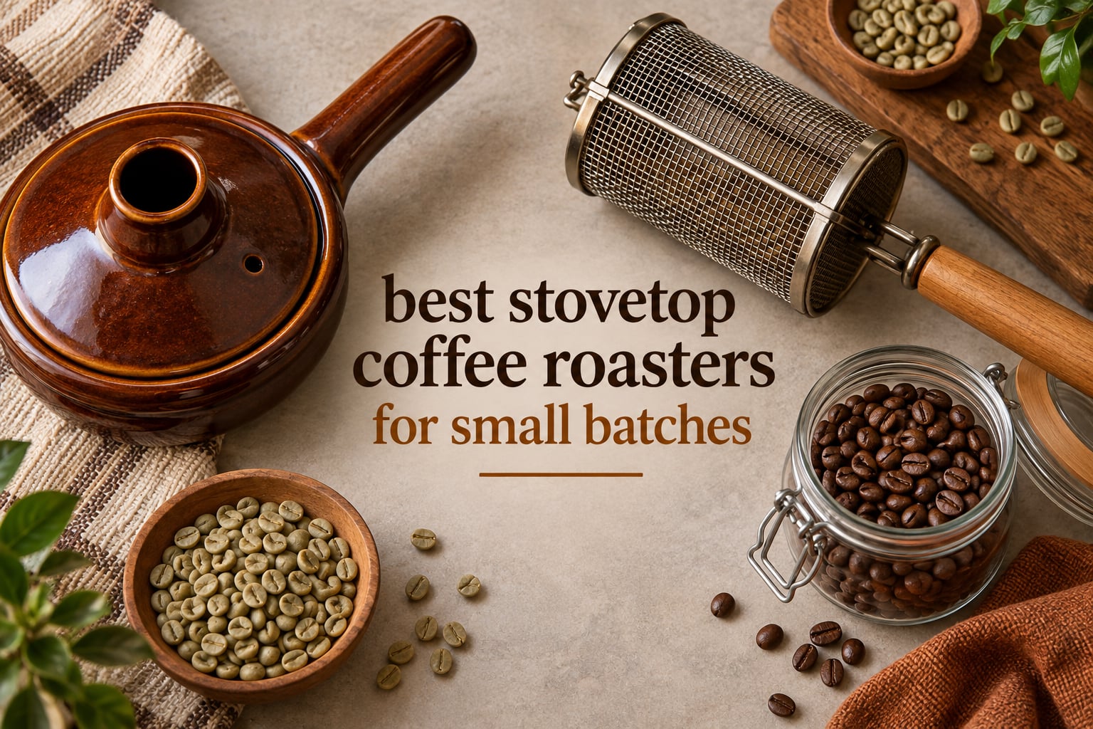 best stovetop coffee roasters for small batches