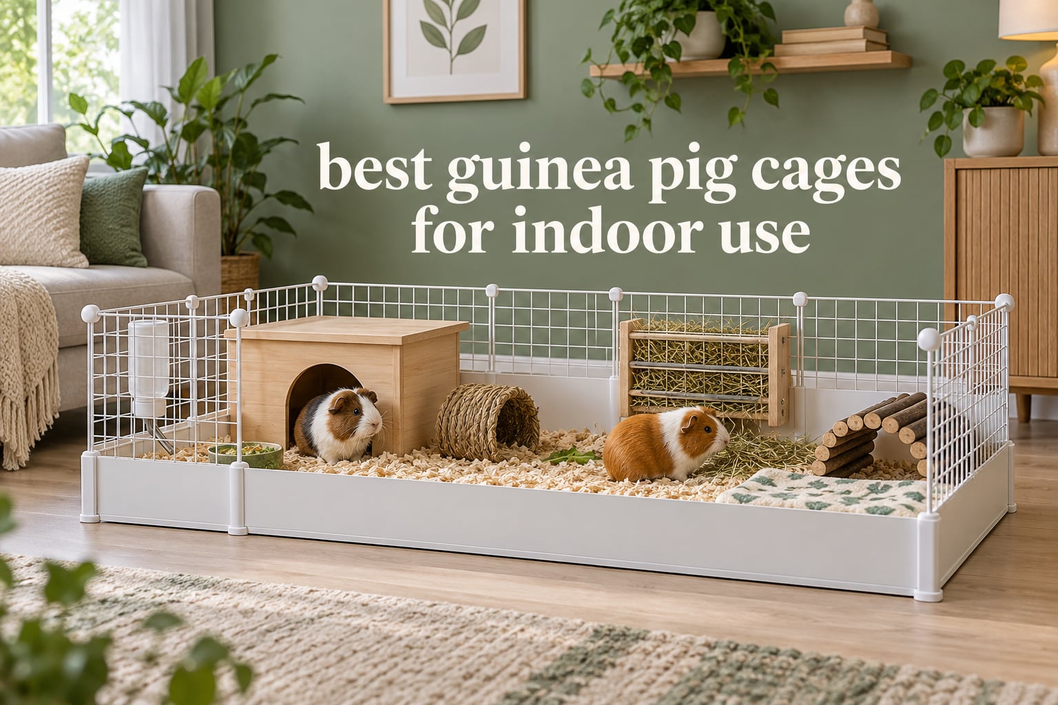 best guinea pig cages for indoor use