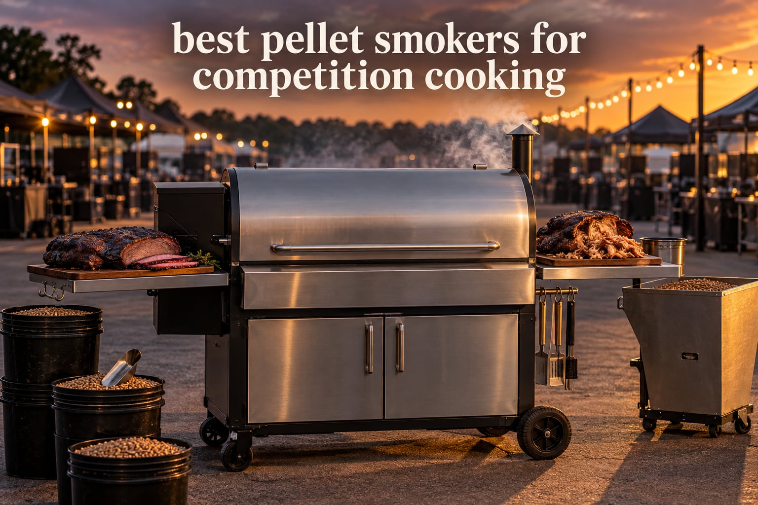best pellet smokers for competition cooking