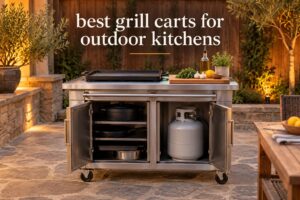 best grill carts for outdoor kitchens