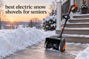 best electric snow shovels for seniors