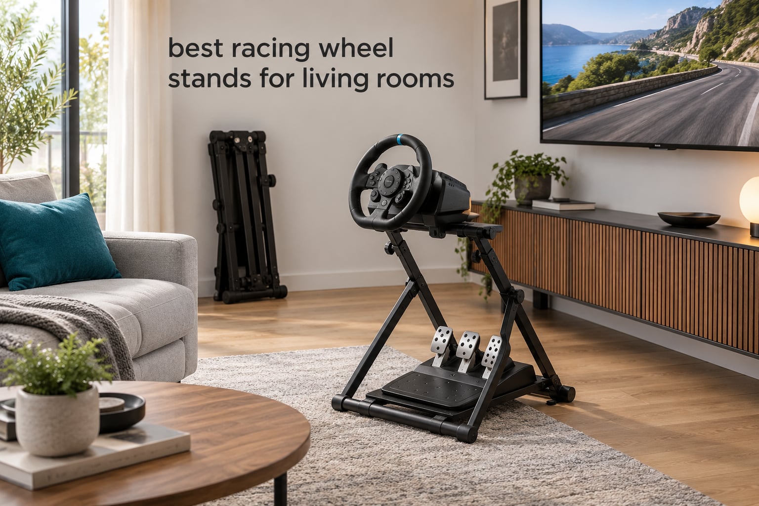 best racing wheel stands for living rooms