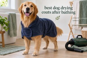 best dog drying coats after bathing