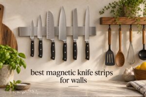 best magnetic knife strips for walls