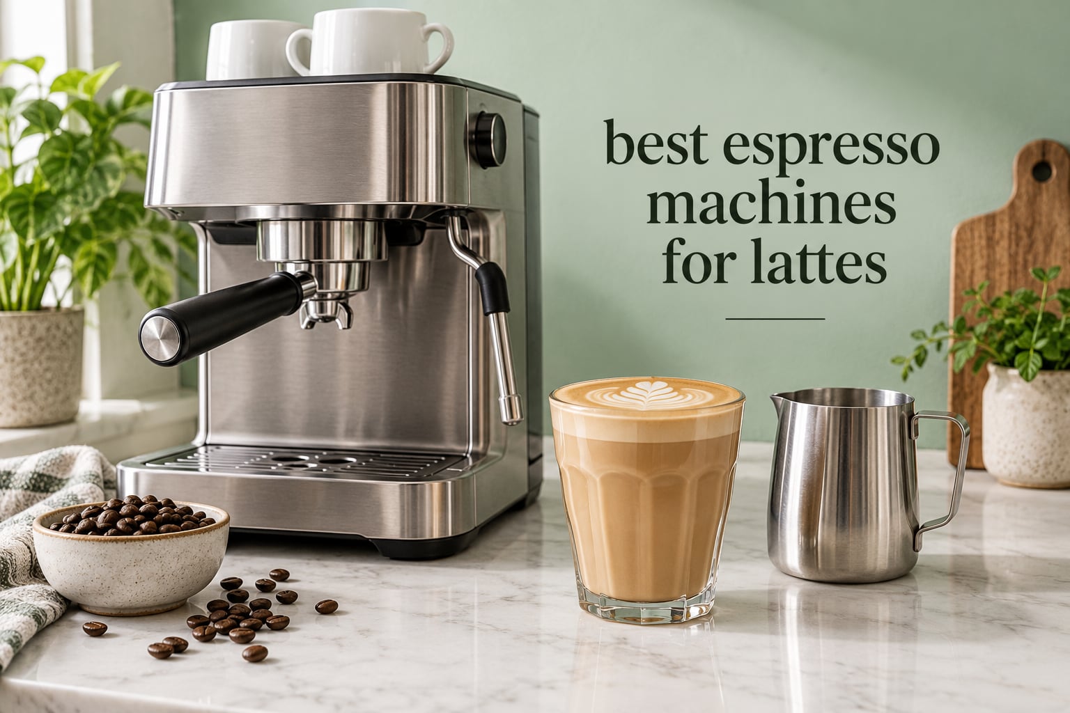 best espresso machines for lattes