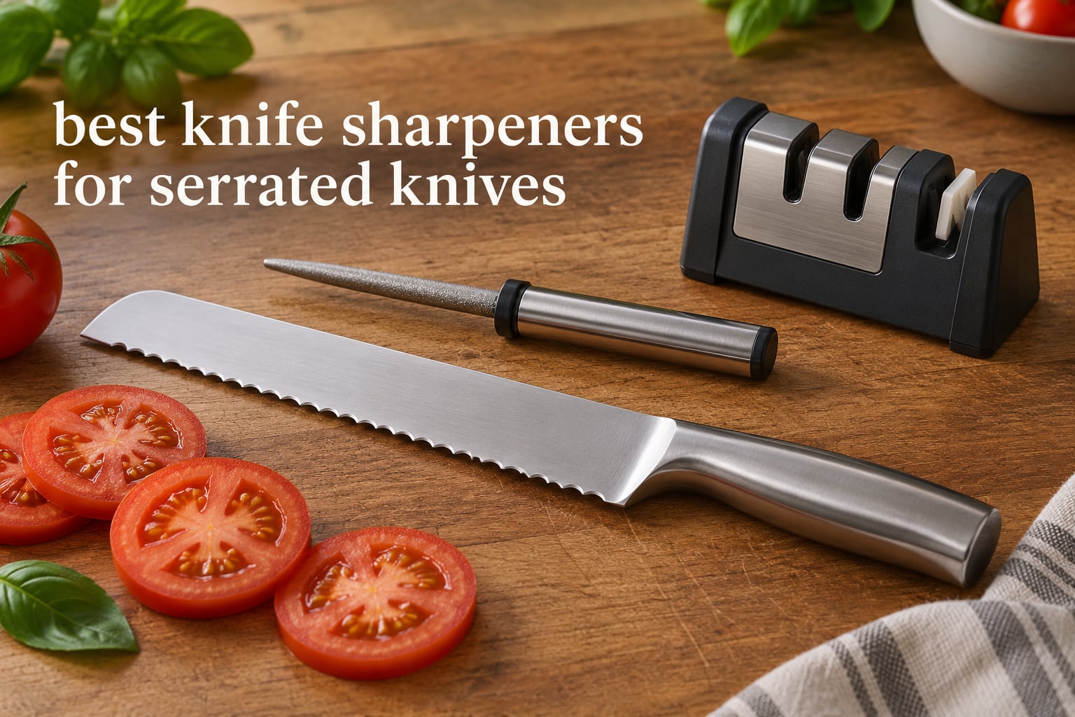 best knife sharpeners for serrated knives