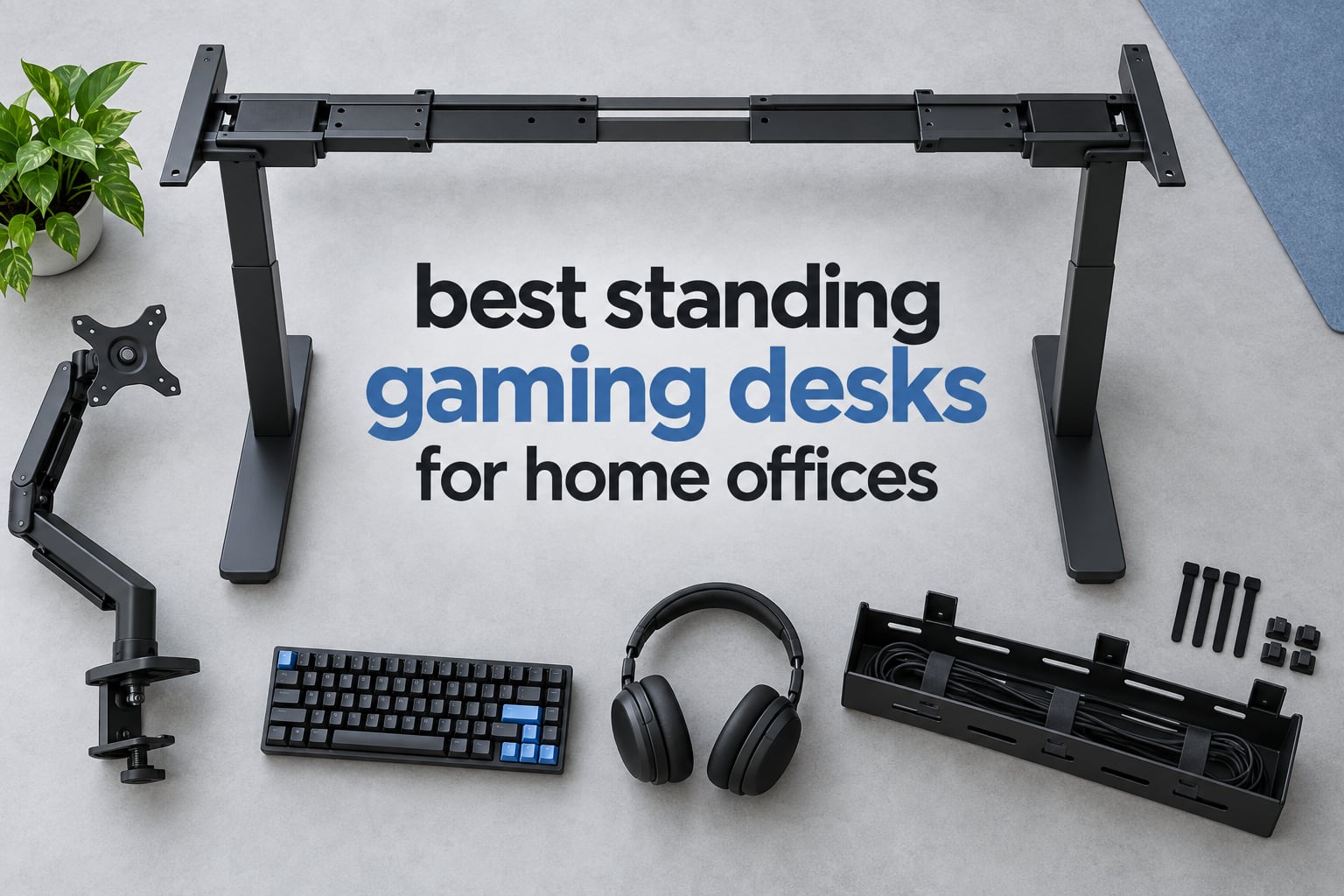 best standing gaming desks for home offices
