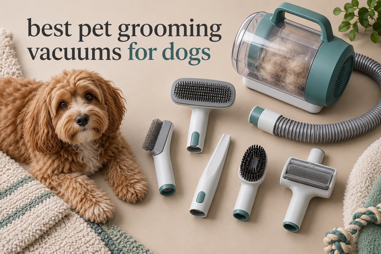 best pet grooming vacuums for dogs