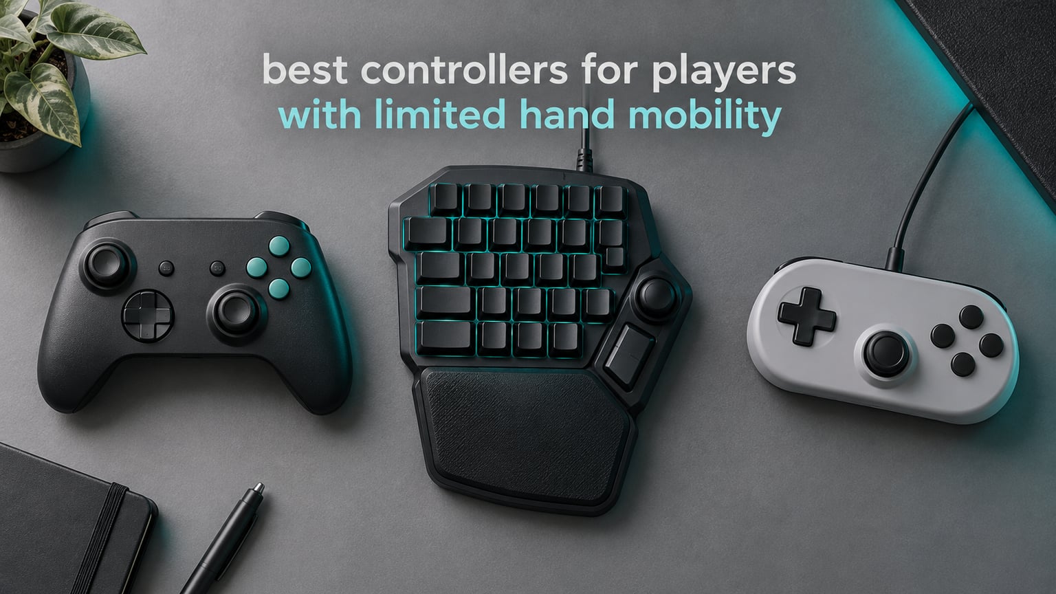 best controllers for players with limited hand mobility