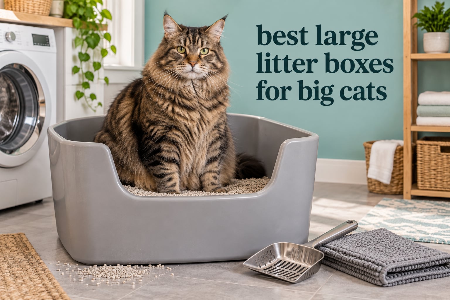 best large litter boxes for big cats