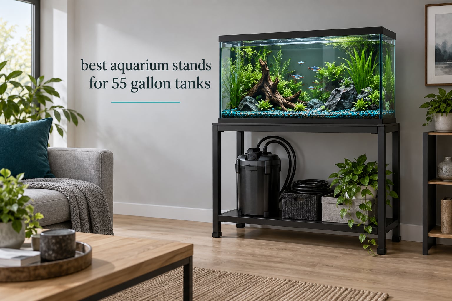 best aquarium stands for 55 gallon tanks