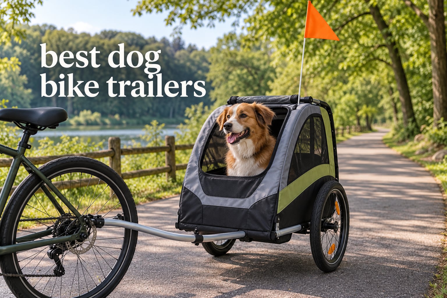 best dog bike trailers