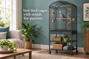best bird cages with stands for parrots