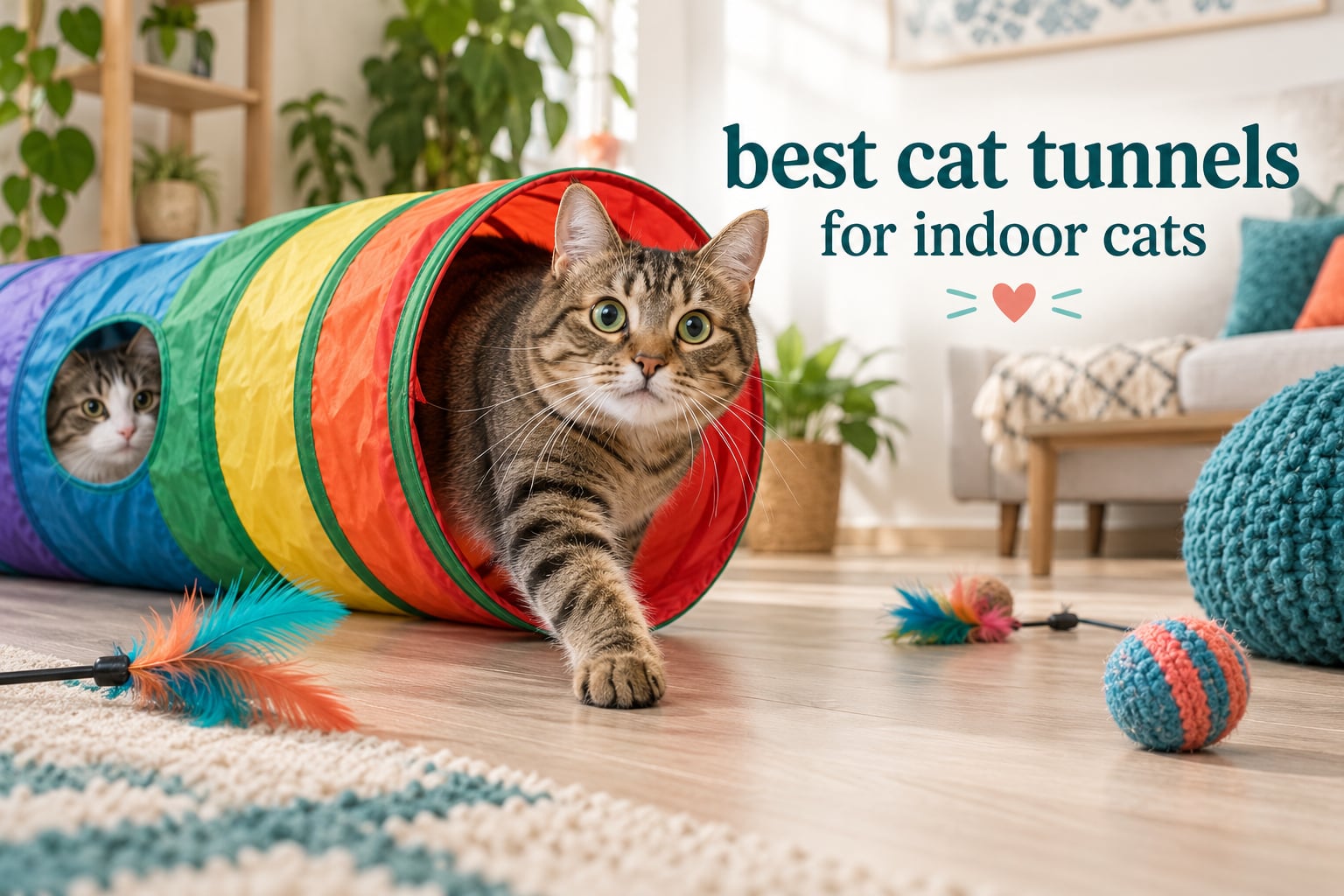 best cat tunnels for indoor cats