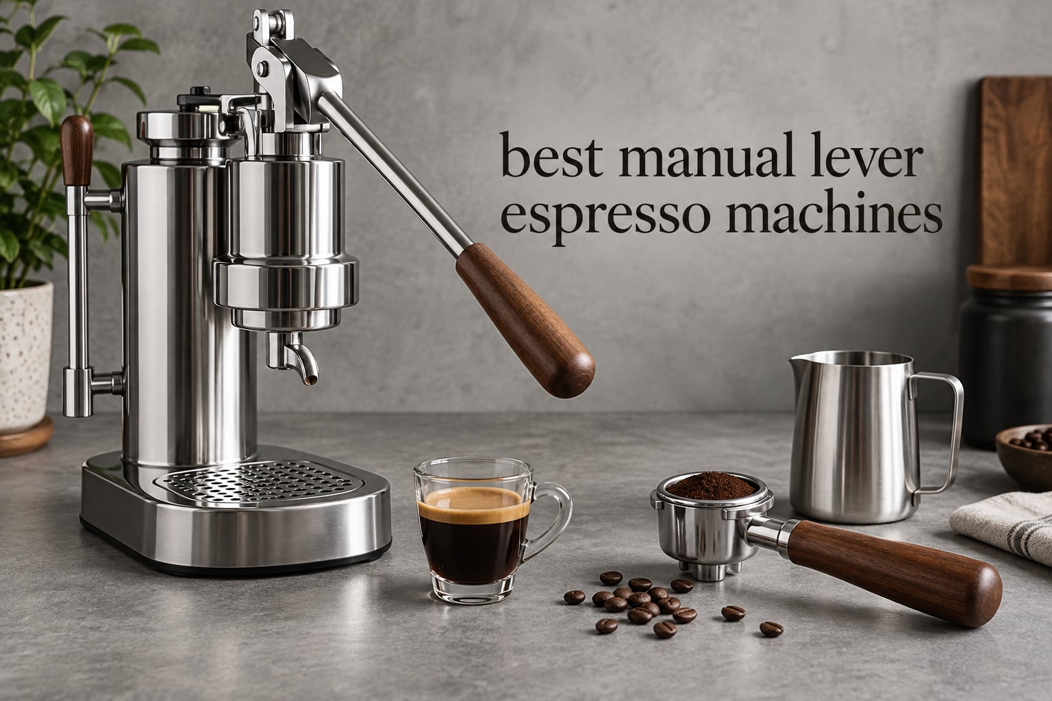 best manual lever espresso machines