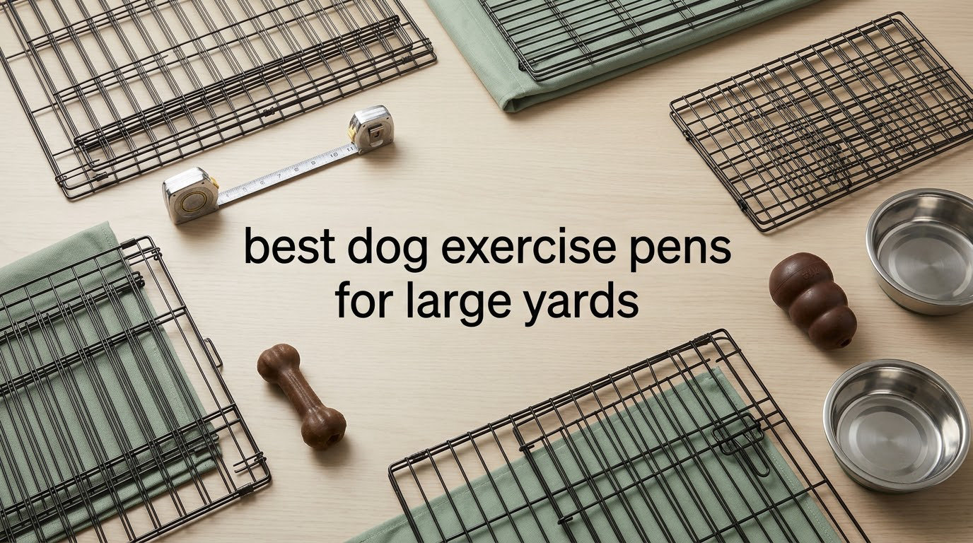 best dog exercise pens for large yards