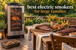 best electric smokers for large families