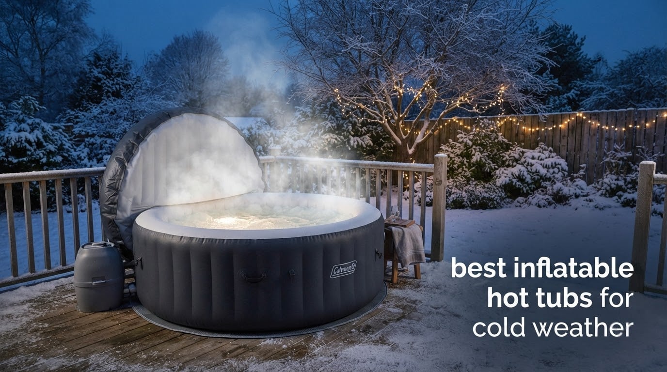 best inflatable hot tubs for cold weather