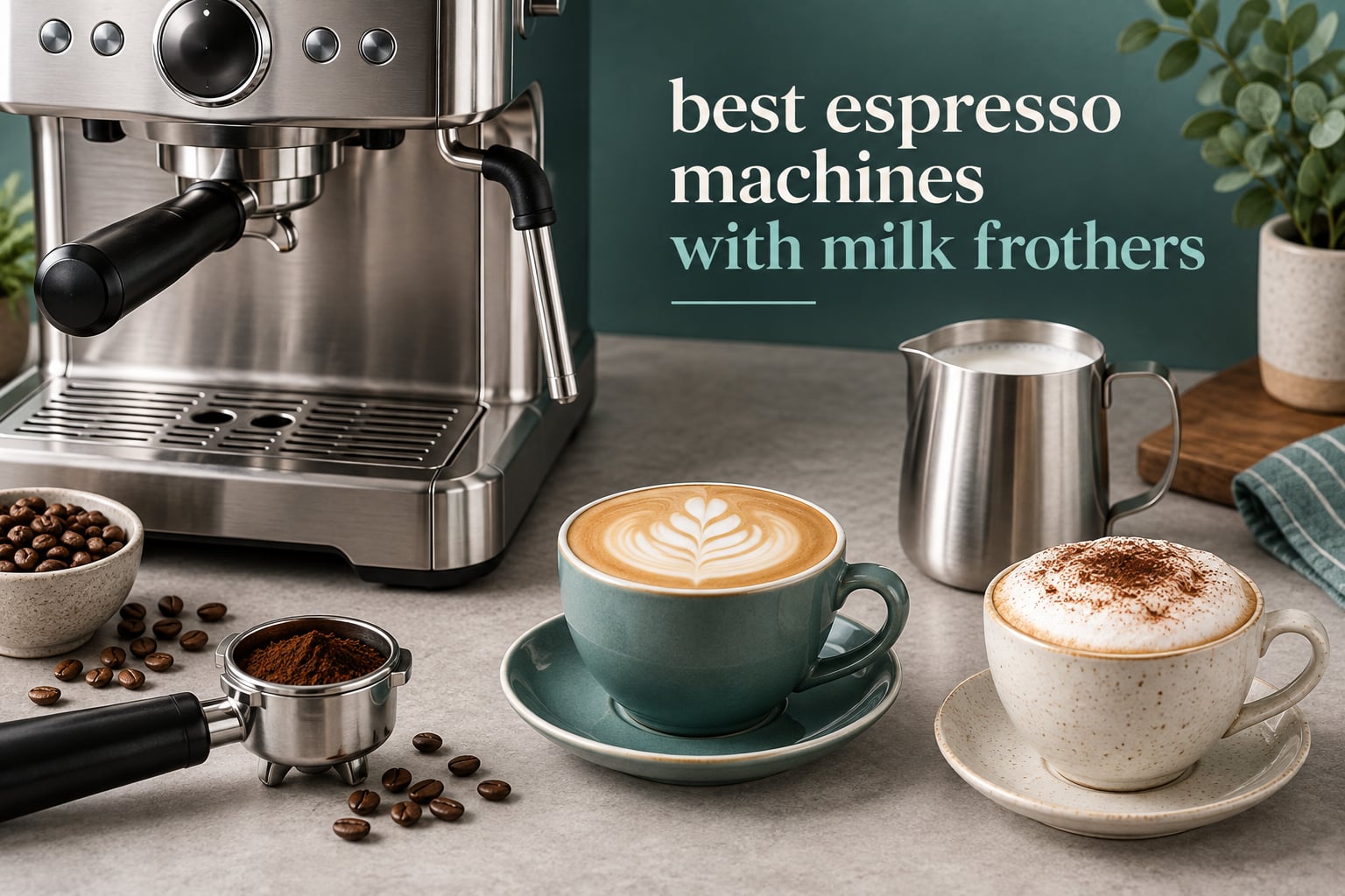 best espresso machines with milk frothers