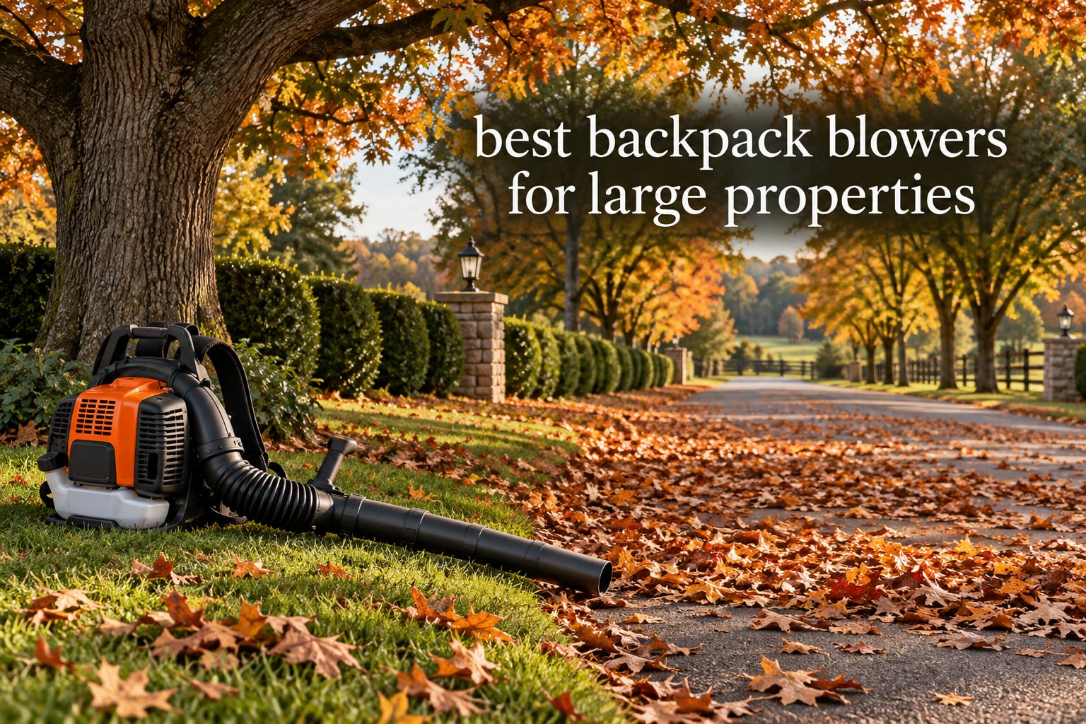 best backpack blowers for large properties