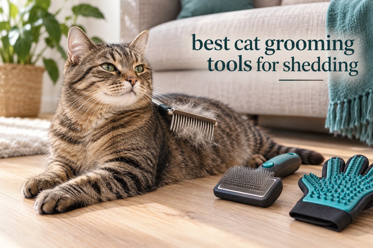 best cat grooming tools for shedding