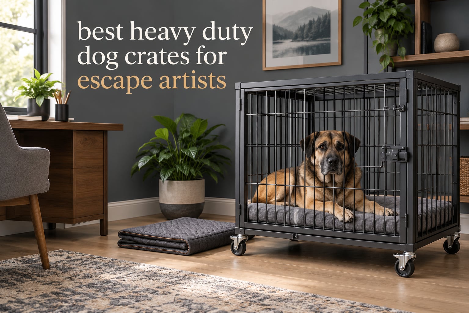 best heavy duty dog crates for escape artists