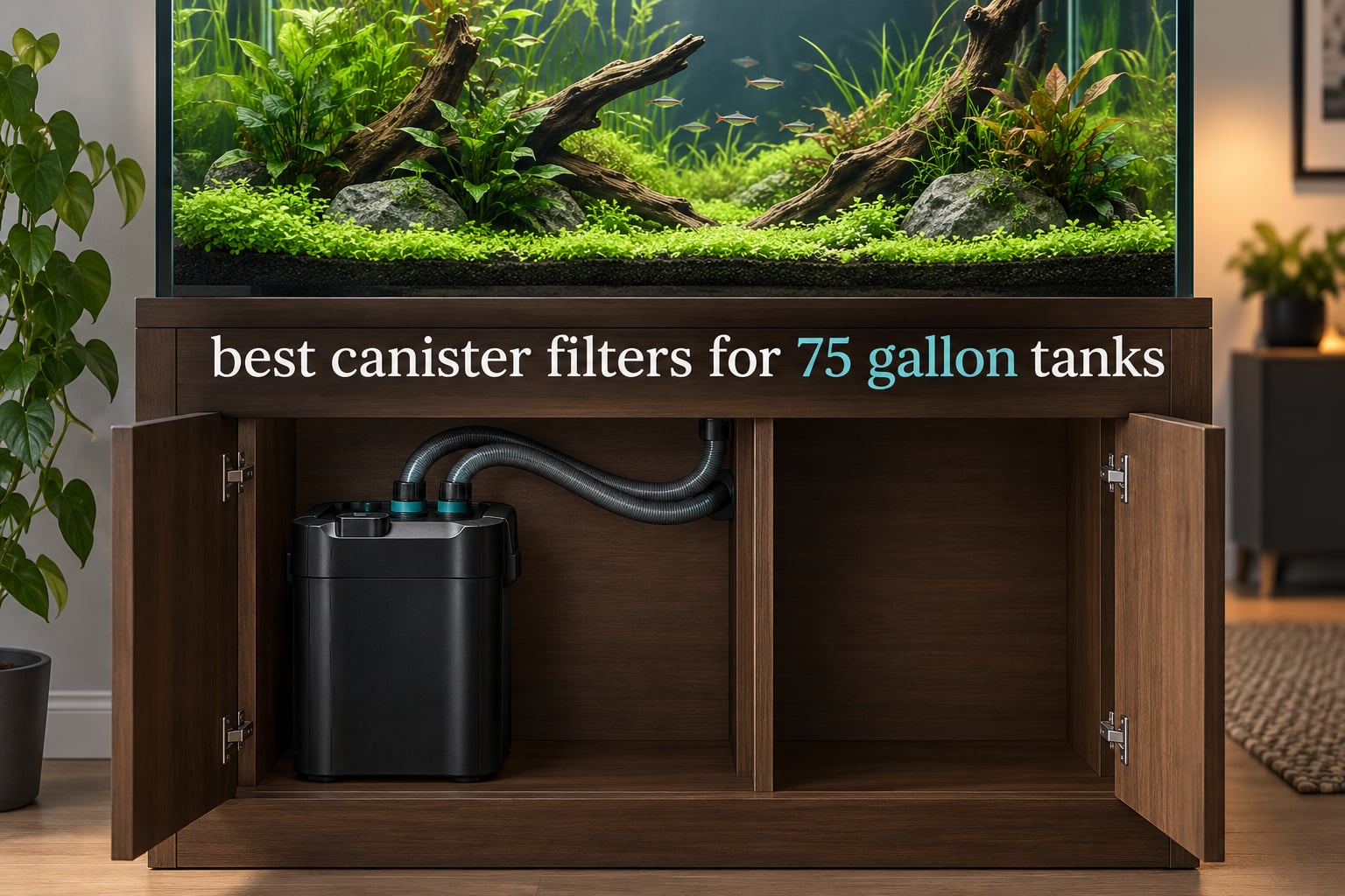 best canister filters for 75 gallon tanks