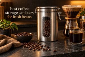 best coffee storage canisters for fresh beans