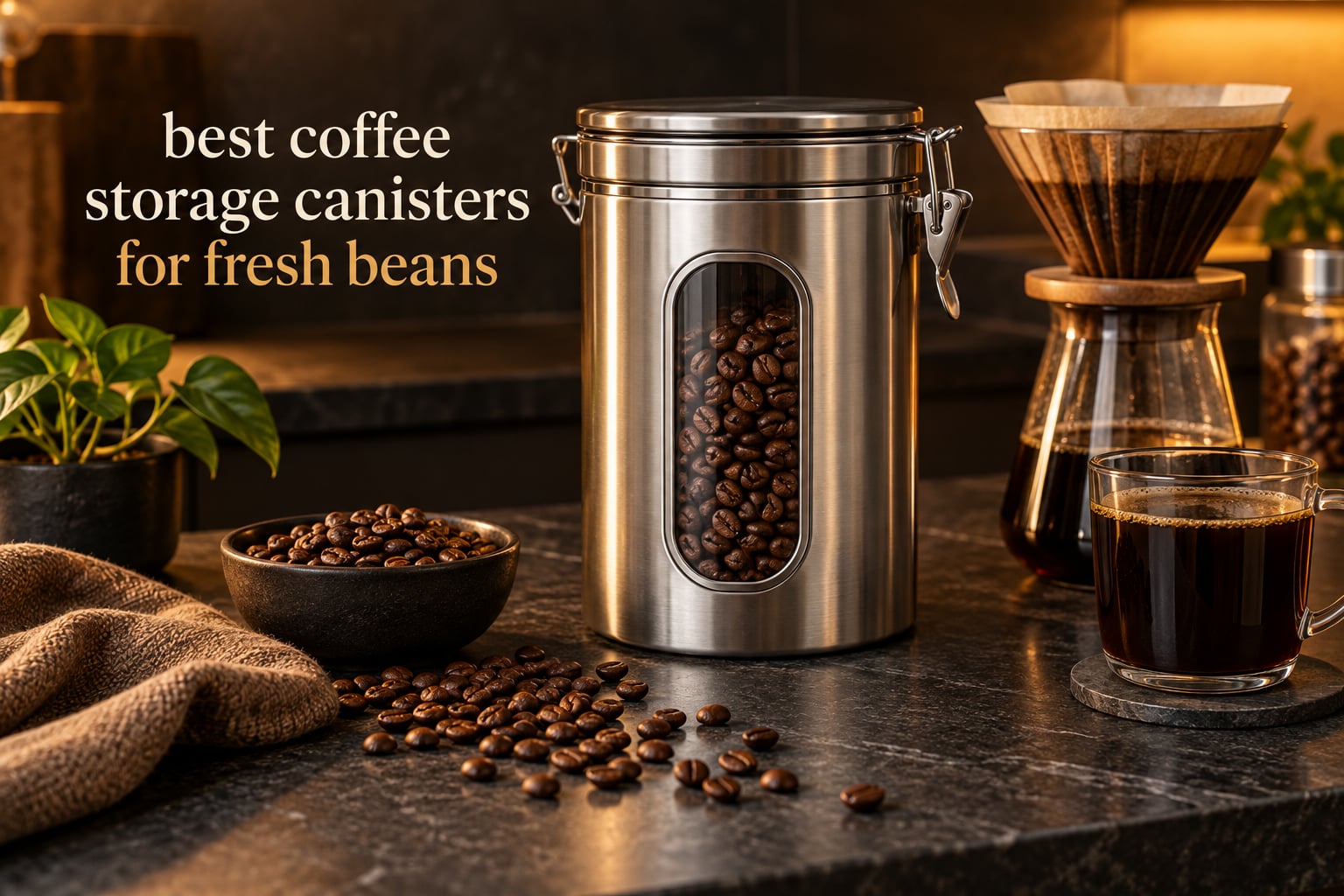 best coffee storage canisters for fresh beans