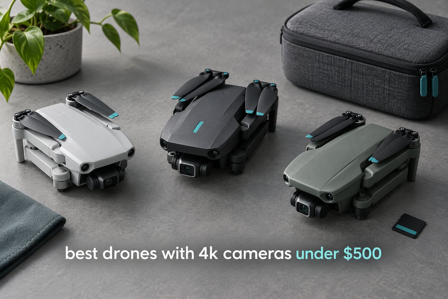 best drones with 4k cameras under $500