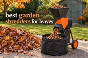 best garden shredders for leaves