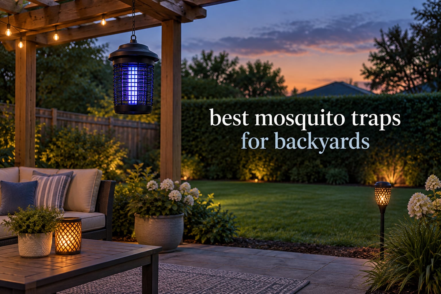 best mosquito traps for backyards