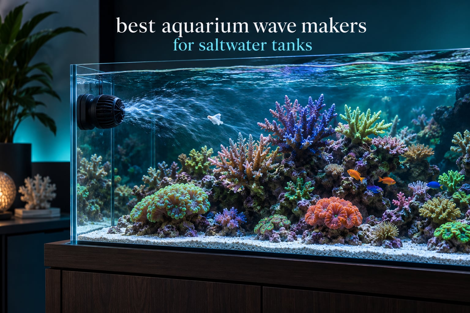 best aquarium wave makers for saltwater tanks
